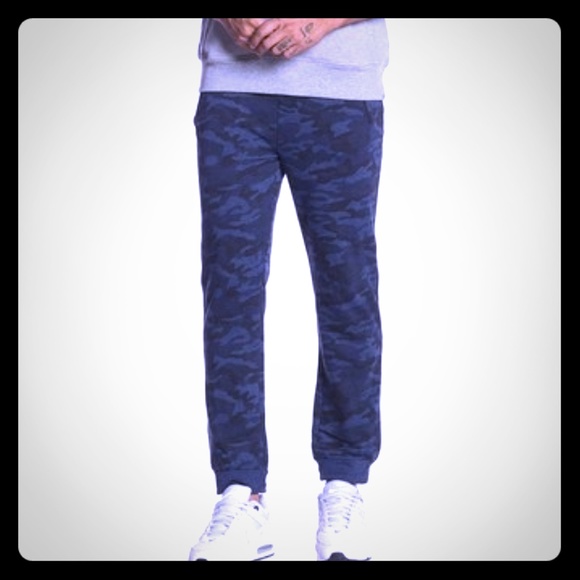 🆕️🚹Soveirgn Code Camo Fleece Sweatpants, Lg🔥❗ - Picture 4 of 8